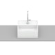 Cuba de Apoio Quadrada Com Mesa Terra T7 Branco Roca 30x30cm - 20283cb4-ba27-4b13-9aa6-d07913ad853a