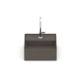 Cuba de Apoio Quadrada Com Mesa Terra T7 Café Roca 30x30cm - e9086851-f530-4a0c-8095-eb4af444c433