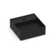 Cuba de Apoio Quadrada Com Mesa Terra T8 Matte Black Roca 35x35cm - 84b8ed00-4a3d-4076-933a-d7f3a31bbaf5