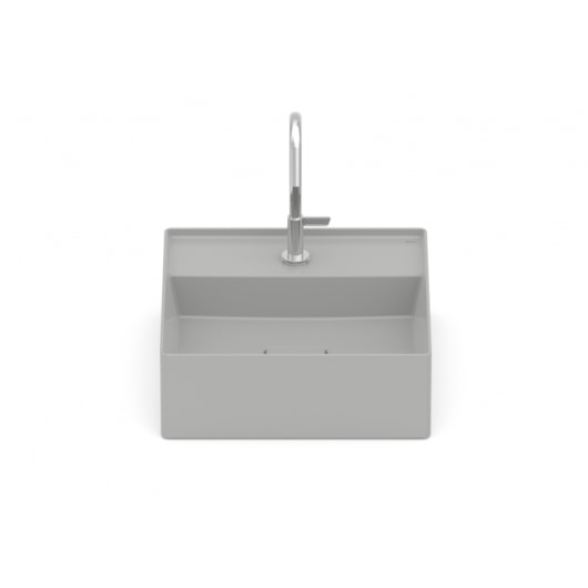Cuba de Apoio Quadrada Com Mesa Terra T8 Stone Roca 35x35cm - Imagem principal - f109abca-6e36-42e1-8f21-00f45811899d