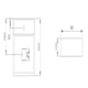 Cuba de Apoio Quadrada Com Mesa Terra T9 Blanco Mate Roca 40x40cm - faf58c29-e3d0-45cc-8f23-815481480e4f