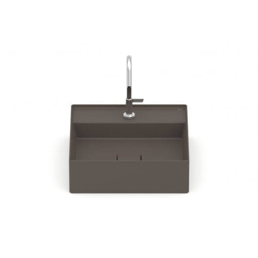Cuba de Apoio Quadrada Com Mesa Terra T9 Café Roca 40x40cm - Imagem principal - 9a069cb8-7df4-4615-876e-112b9d5cf9d8