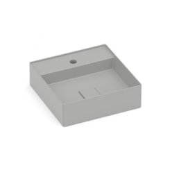 Cuba de Apoio Quadrada Com Mesa Terra T9 Stone Roca 40x40cm
