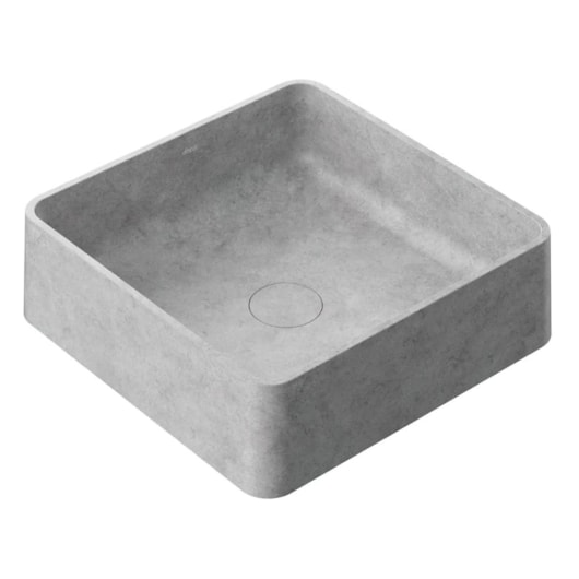 Cuba De Apoio Quadrada DocolBloc Concreto Natural Docol 36x36x12cm - Imagem principal - f72c4f54-939b-4071-a656-94086cc9bd6a