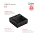 Cuba De Apoio Quadrada Q1 41x41cm Preta Celite - 1f1026a6-6c2a-46ba-9047-0544d9ad4886