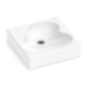 Cuba De Apoio Quadrada Ruy Ohtake 41x41cm Branco Brilho Roca - 51b4119c-61b7-49ab-ae09-93a00fb24be4