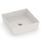 Cuba de Apoio Quadrada Sem Mesa Design D2 38x38cm Beige Celite - ea99d707-5c63-4abc-a1da-001ff06a1736