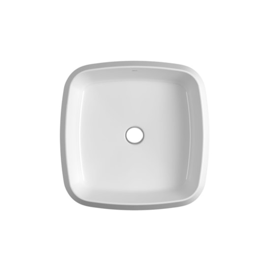 Cuba de Apoio Quadrada Sem Mesa Jader Almeida 49,5 cm Branco Deca - Imagem principal - a868d3e5-6bbd-44a4-9d4e-b1d8a9d4367c