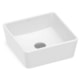 Cuba de Apoio Quadrada Sem Mesa Optica CQ35 35x35cm Branco Matte Roca - 49cd8ce9-f29b-4fd4-b747-51fb09a6cfca