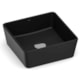 Cuba de Apoio Quadrada Sem Mesa Optica CQ35 35x35cm Matte Black Roca - 4f71211e-8bd1-4bb2-89c0-d54716dfcd3b