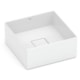 Cuba de Apoio Quadrada Sem Mesa Terra T3 Branco Roca 30x30cm - a3c8f400-6301-40a9-9b06-db3ce49cc2e5