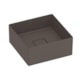 Cuba de Apoio Quadrada Sem Mesa Terra T3 Café Roca 30x30cm - 5af93eef-f906-4fe6-a792-26c9a7b7bd1d