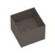 Cuba de Apoio Quadrada Sem Mesa Terra T3 Café Roca 30x30cm - 3b546831-5796-40f5-8597-c632bae2dce6