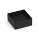 Cuba de Apoio Quadrada Sem Mesa Terra T3 Matte Black Roca 30x30cm - f4db62ed-a816-4033-9a13-3065bf808229
