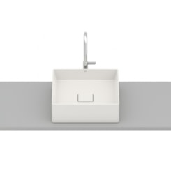 Cuba de Apoio Quadrada Sem Mesa Terra T4 Beige  Roca 35x35cm