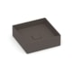 Cuba de Apoio Quadrada Sem Mesa Terra T4 Café Roca 35x35cm - f71dea29-56ce-4b9b-96c1-462860f74c7b