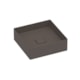 Cuba de Apoio Quadrada Sem Mesa Terra T4 Café Roca 35x35cm - f7a4404e-a7fd-4c7d-8172-53f2a08ead00