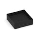 Cuba de Apoio Quadrada Sem Mesa Terra T4 Matte Black Roca 35x35cm - cca12143-b2a0-46b1-a8be-da13ea85021d