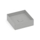 Cuba de Apoio Quadrada Sem Mesa Terra T4 Stone Roca 35x35cm - bdef13eb-9312-4598-a26d-1967197fdec6