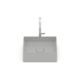 Cuba de Apoio Quadrada Sem Mesa Terra T4 Stone Roca 35x35cm - 4655dee3-6a58-4dee-8244-7c4a98261003