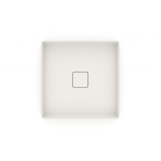 Cuba de Apoio Quadrada Sem Mesa Terra T5 Beige Roca 40x40cm - Imagem principal - 291d8c3e-57ad-4937-be39-1bb429a38ce7