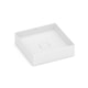 Cuba de Apoio Quadrada Sem Mesa Terra T5 Branco Matte Roca 40x40cm - 84e3a423-613b-47c4-adeb-aa65fbb278dd