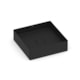 Cuba de Apoio Quadrada Sem Mesa Terra T5 Matte Black Roca 40x40cm - 28396062-2899-45b7-af9f-82cf5eb944bf