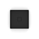 Cuba de Apoio Quadrada Sem Mesa Terra T5 Matte Black Roca 40x40cm - 76826bdb-c37e-4620-be69-8825f8666009