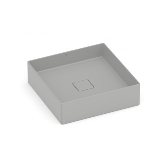 Cuba de Apoio Quadrada Sem Mesa Terra T5 Stone Roca 40x40cm - Imagem principal - 50a6ec9c-0555-4c56-bf27-5a760099125a