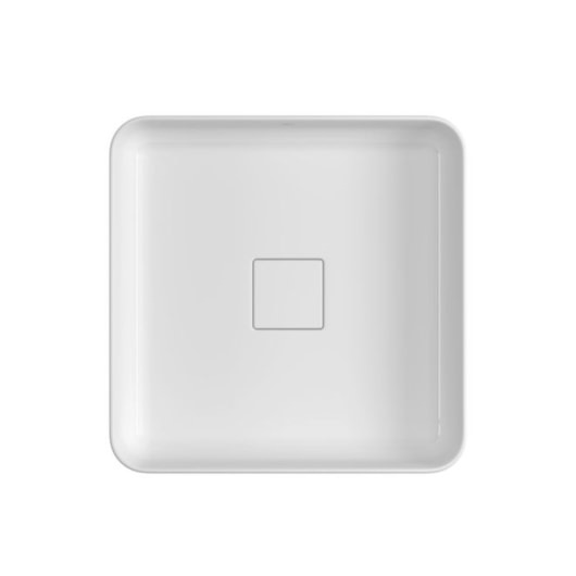 Cuba De Apoio Quadrada Slim Deca Branco 40cm - Imagem principal - 25cc85f1-ebe0-4ddf-b0b7-e809cc353892