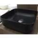 Cuba De Apoio Quadrada Sottile Preto Fosco Japi - 559a5486-662d-4abd-a8b8-e8db8e182c93