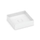 Cuba De Apoio Quadrada Terra T5 Branco Roca 40x40cm - 7249ba8c-fc11-4cc2-adc6-9d5b4699b04b