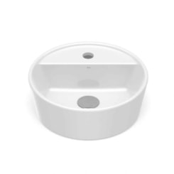 Cuba De Apoio Redonda Com Mesa Optica CR37 37cm Branco Roca