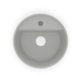 Cuba de Apoio Redonda Com Mesa Optica CR37 37cm Stone Roca - 03437b68-e698-4180-984b-5b32be192e6a