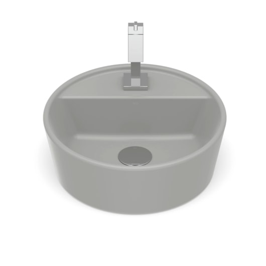 Cuba de Apoio Redonda Com Mesa Optica CR37 37cm Stone Roca - Imagem principal - 3507c5d2-c4dd-44d5-bb8f-b5dce55e6585