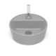 Cuba de Apoio Redonda Com Mesa Optica CR37 37cm Stone Roca - 4f51cbde-9806-4372-8237-3aece406ca6d