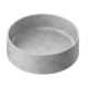 Cuba de Apoio Redonda DocolBloc Concreto Natural Docol 39x12 cm - 175eb71d-638a-4a60-9f89-0f2c367c5e5a