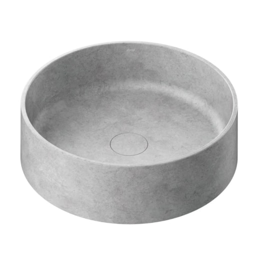 Cuba de Apoio Redonda DocolBloc Concreto Natural Docol 39x12 cm - Imagem principal - 6b8d7cfa-cc70-4153-a6f8-3e56273cea44