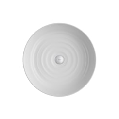 Cuba De Apoio Redonda Gota Branco Fosco Deca 50cm