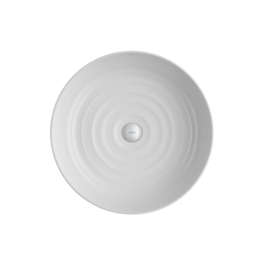 Cuba De Apoio Redonda Gota Branco Fosco Deca 50cm - Imagem principal - 28d4f45c-e767-4734-9a19-501a07c7d01d