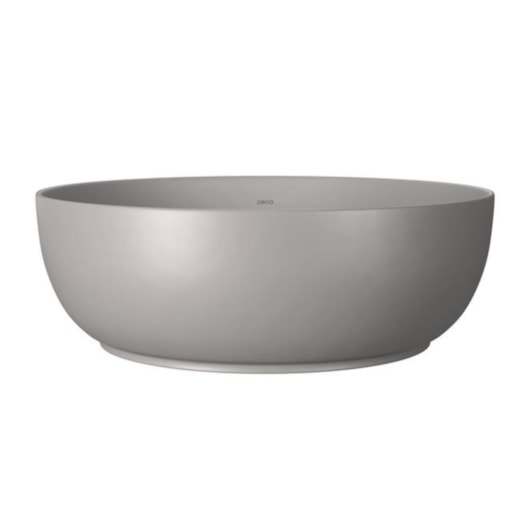 Cuba De Apoio Redonda Gota Soft Antracite Deca 40cm - Imagem principal - a653e269-37dc-461d-8f13-858e501ca58f