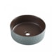 Cuba de Apoio Redonda Interno Marrom E Externo Azul Acqua Texturizado Sem Mesa Lexxa 39,5x12cm - f6e53dbb-6404-45b5-bdb4-dde9c3007317