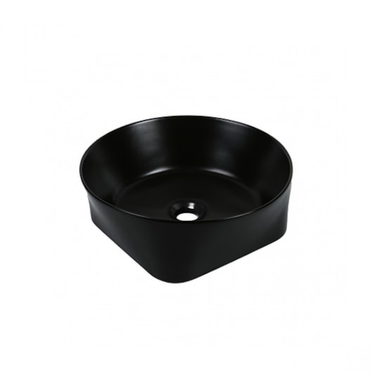Cuba de Apoio Redonda Preto Lexxa 40x14cm - Imagem principal - 6b87966e-05f9-4f94-9a26-752ed53b59cd