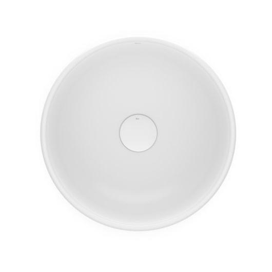 Cuba de Apoio Redonda Sem Mesa Optica ER35 35cm Branco Matte Roca - Imagem principal - 85fd6607-31b6-4173-bb7b-0bfe43fd0970