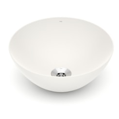 Cuba De Apoio Redonda Sem Mesa Platinum P1 35cm Beige Incepa