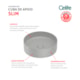 Cuba De Apoio Redonda Sem Mesa Slim Stone Celite 39cm - 69f6bbc6-06f8-4174-910a-2e1a186ede6b