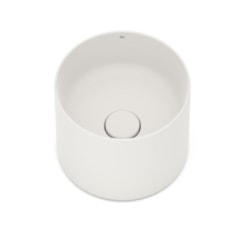 Cuba de Apoio Redonda Sem Mesa Terra T1 Beige Roca 30cm