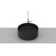Cuba de Apoio Redonda Sem Mesa Terra T1 Matte Black Roca 30cm - 67f34c99-8f36-4209-9803-56b1a33d5c12