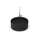 Cuba de Apoio Redonda Sem Mesa Terra T1 Matte Black Roca 30cm - cc253c9e-1dc4-4cdb-a162-584b5aaf7a3f