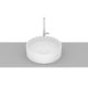 Cuba de Apoio Redonda Sem Mesa Terra T2 Branco Matte Roca 39cm - 7f900624-32ab-41e2-9353-39e17e3c4d24